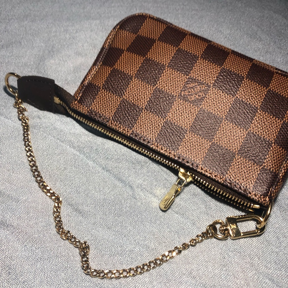 ᴺᵉʷ ✨LOUIS VUITTON Damier Ebene Mini Pochette - Picture 9 of 13